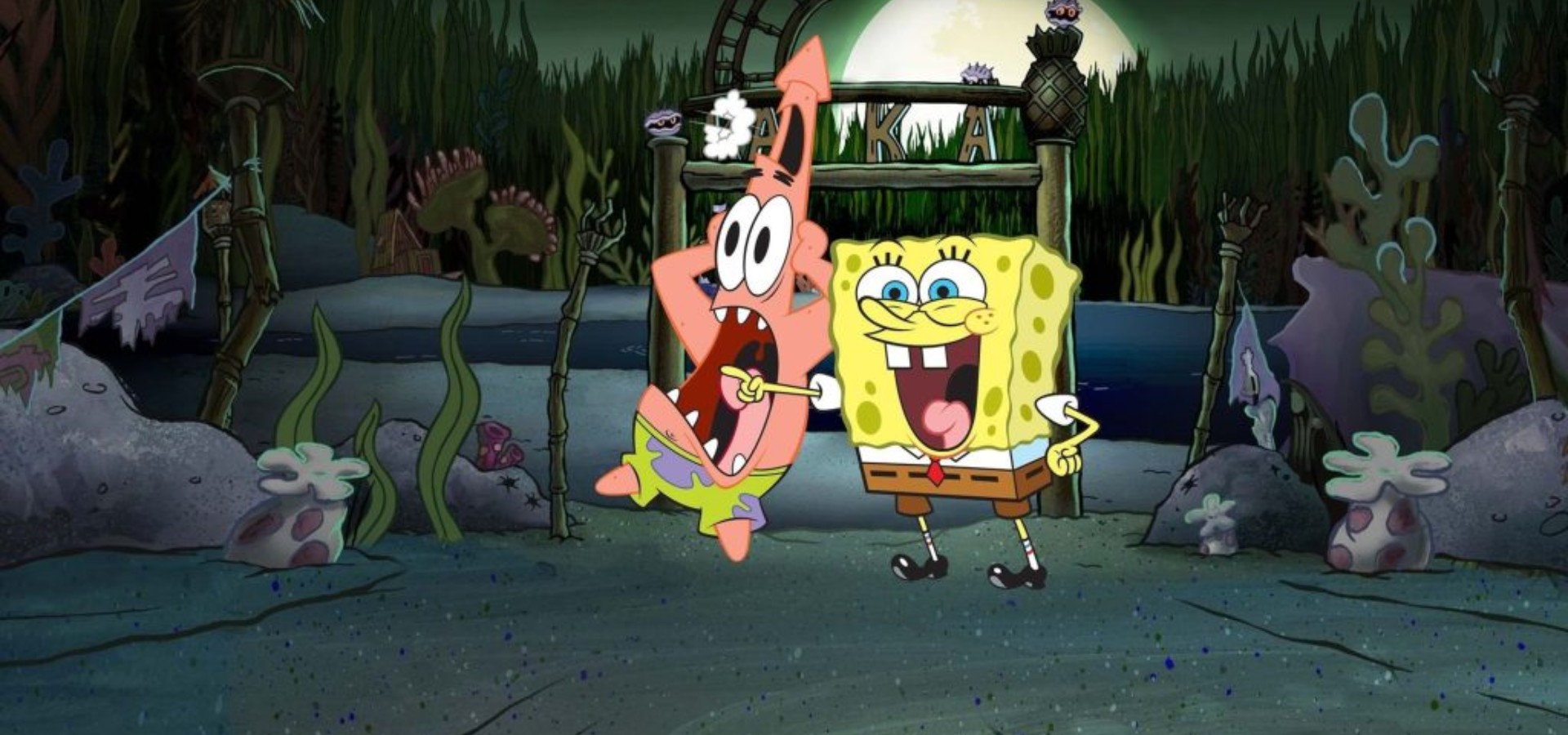 دانلود فیلم The SpongeBob Movie:Kreepaway Kamp 2024
