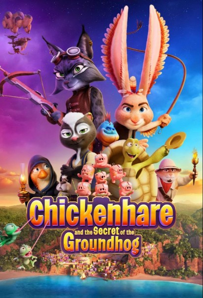 دانلود فیلم خرگوش مرغی و راز موش خرما Chickenhare and the Secret of the Groundhog