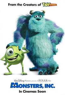دانلود فیلم کارخانه هیولاها Monsters, Inc.