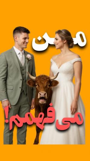 شاید حق‌ با گاوه باشه 😂😂